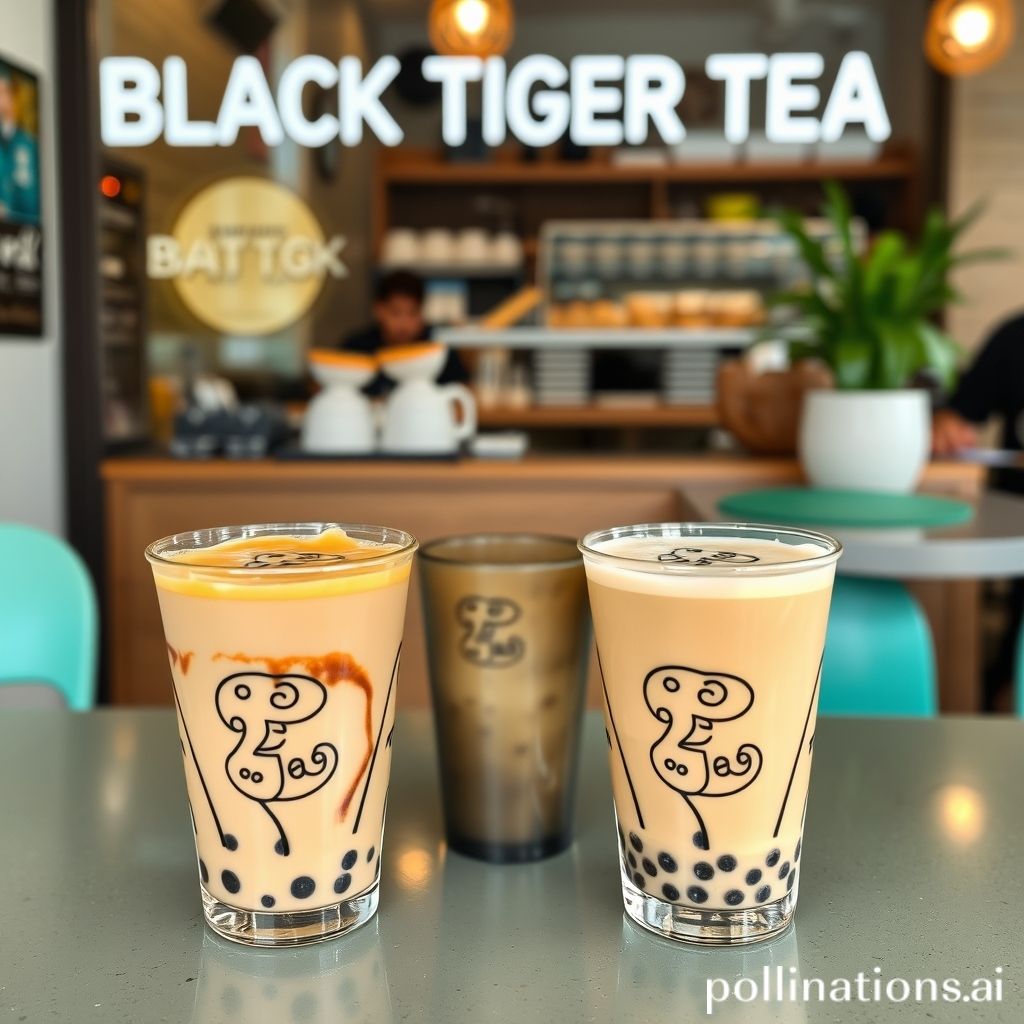 What Is Black Tiger Milk Tea?